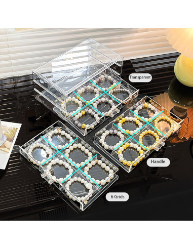 Organizador de Cajones LIPCHEEGO 18 Cajones Plástico Blanco