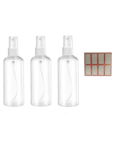 Set de 3 Botellas de Spray Vacías 50ml ZALUJMUS para Viaje
