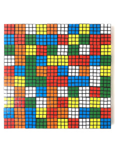 Paquete de 100 Mini Cubos Mágicos 3x3 Twist Pixel - Juguetes