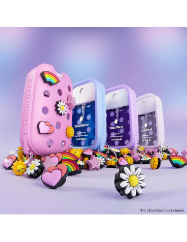 Estuche Touchland x Crocs Nube Azul con 5 Jibbitz 30 mL