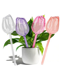 Esferas de Autorriego SAIRFWOO Tulipán 4 Pcs para Plantas