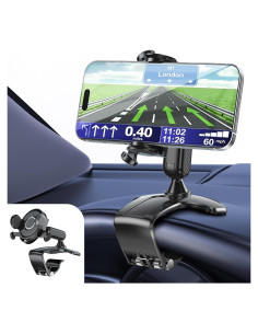 Soporte para Teléfono en el Tablero del Coche RIEMKSL Negro 360