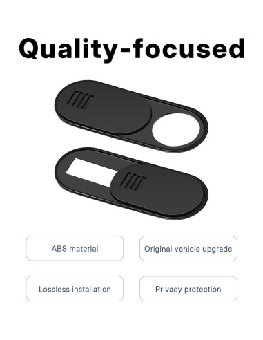 3 PCS Cubierta de Cámara Nummove para Tesla Model 3/Y