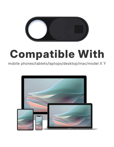 3 PCS Cubierta de Cámara Nummove para Tesla Model 3/Y