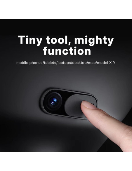 3 PCS Cubierta de Cámara Nummove para Tesla Model 3/Y