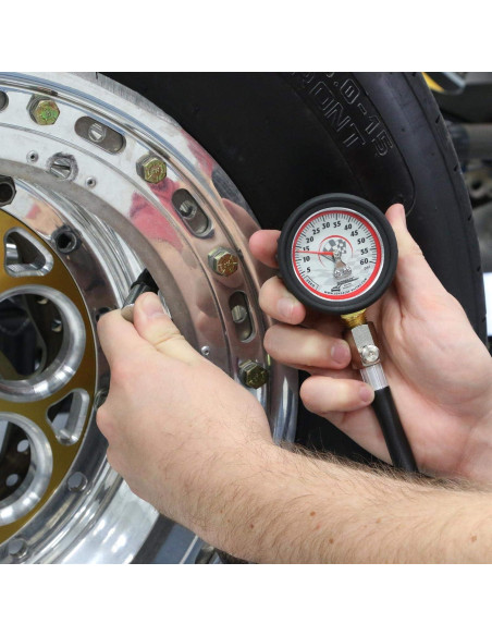 Medidor de Presión de Neumáticos Longacre 52004 0-60 PSI