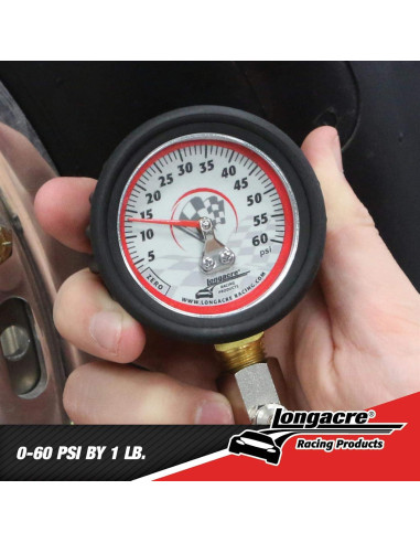 Medidor de Presión de Neumáticos Longacre 52004 0-60 PSI