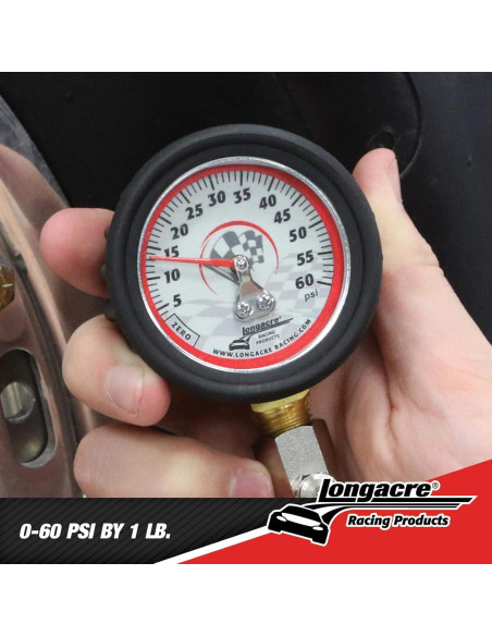 Medidor de Presión de Neumáticos Longacre 52004 0-60 PSI