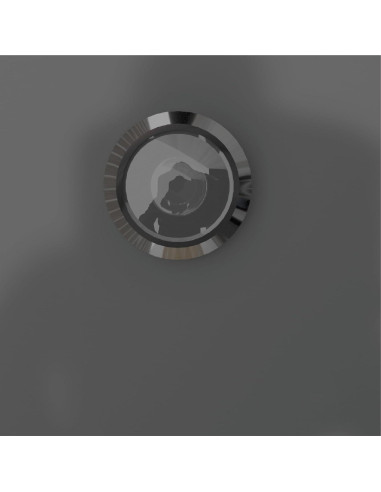 Visor de Mirilla de Puerta 180 Grados TB-SENROCA Cromo Brillante