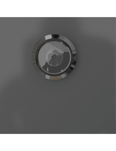 Visor de Mirilla de Puerta 180 Grados TB-SENROCA Cromo Brillante