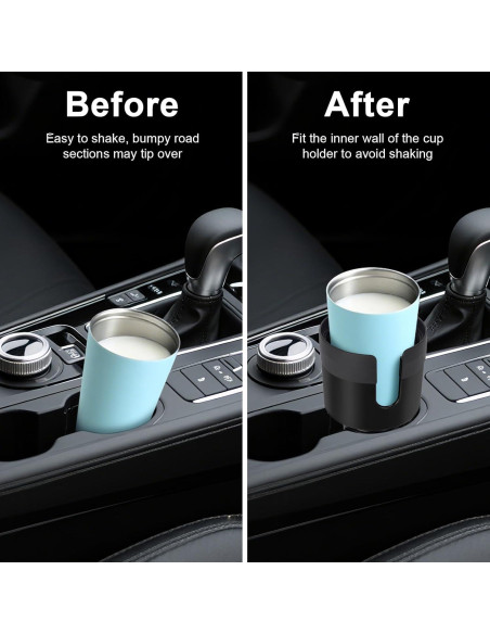 Expansor Soporte Tazas Coche Kincown Ajustable 7.6-9.9 cm