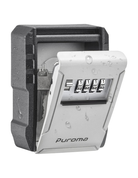 Caja de Llaves Puroma Montada en Pared con Combinación 4 Dígitos