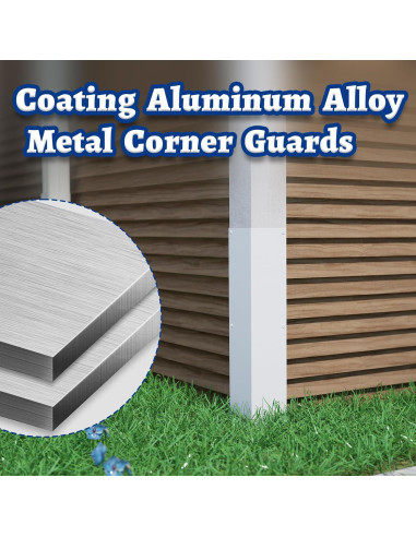 Protectores de Esquinas de Aluminio Wintcomfort 40.1 cm - Paquete de 2