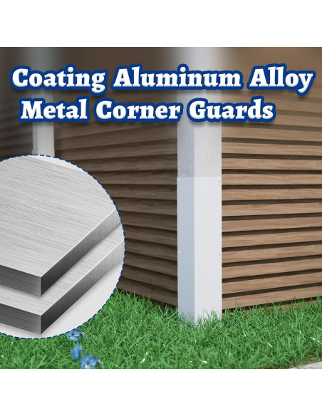Protectores de Esquinas de Aluminio Wintcomfort 40.1 cm - Paquete de 2