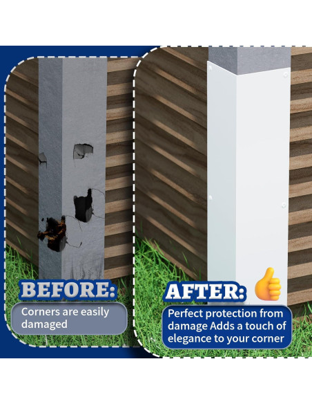 Protectores de Esquinas de Aluminio Wintcomfort 40.1 cm - Paquete de 2