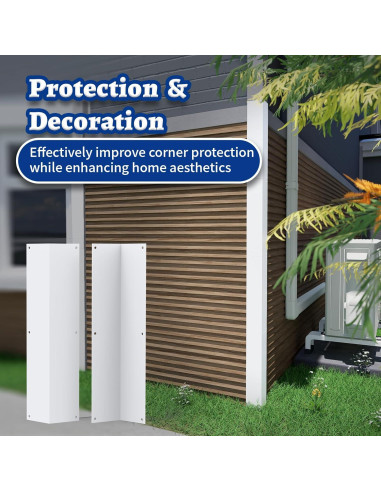 Protectores de Esquinas de Aluminio Wintcomfort 40.1 cm - Paquete de 2