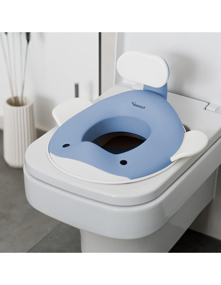 Asiento de Entrenamiento Kindsgut Ballena Antideslizante Azul