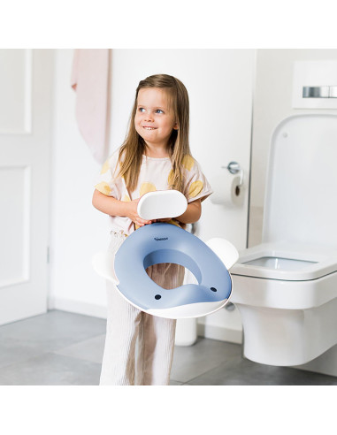 Asiento de Entrenamiento Kindsgut Ballena Antideslizante Azul