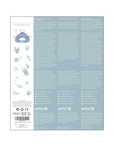 Asiento de Entrenamiento Kindsgut Ballena Antideslizante Azul