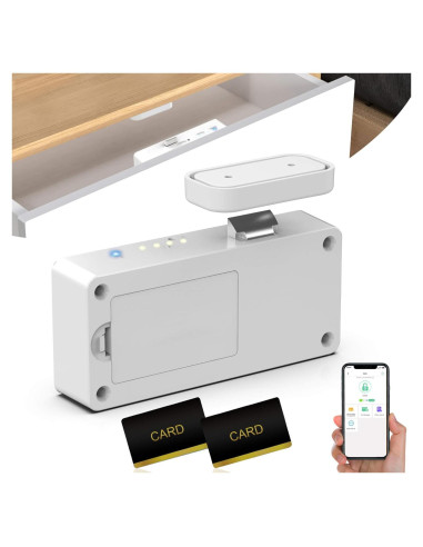 Cerradura Inteligente eLinkSmart F3BC Bluetooth RFID Blanca