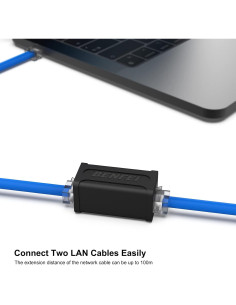 Acoplador RJ45 Hembras BENFEI Cat7 Cat6 Cat5e - Paquete de 5 2