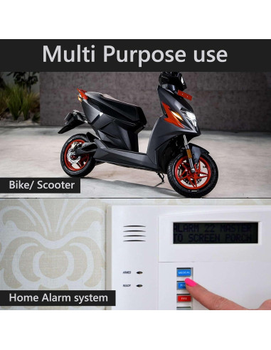 Batería Recargable Casil 12V 7AH SLA para Alarmas de Incendio