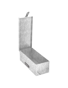 Caja de Seguridad Stalwart Plata 3.73L con Mango Plegable