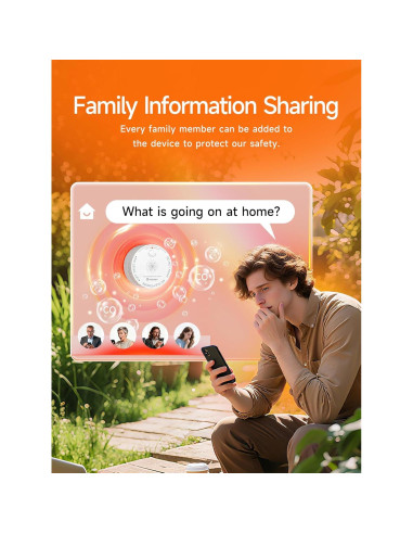 Detector de Monóxido de Carbono HEIMAN C1-W WiFi con Alarma