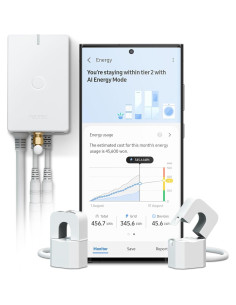 Medidor de Energía Inteligente Aeotec ZWA046-A 2 Fases 200A 2