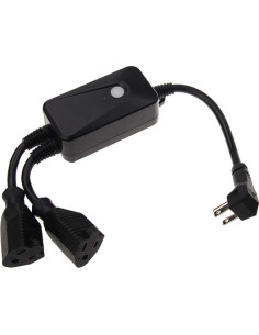 Dimmer Inteligente Ironsmith 400W Impermeable con 2 Receptáculos 2