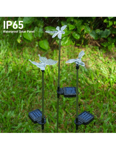 Luces de Jardín Solar OxyLED 6 Piezas LED Cambiante Color