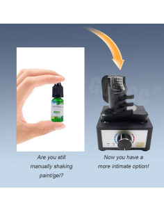 Mini Mezclador Vortex GOLICC 2400RPM para Pinturas 10-100ml 2