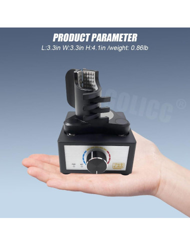 Mini Mezclador Vortex GOLICC 2400RPM para Pinturas 10-100ml