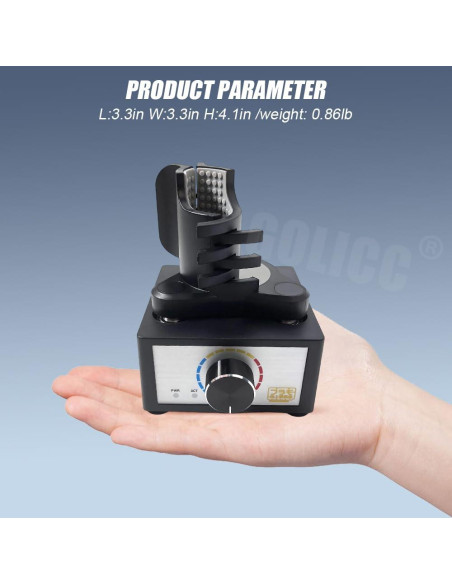 Mini Mezclador Vortex GOLICC 2400RPM para Pinturas 10-100ml