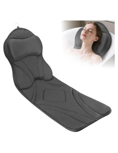Almohada de Baño Ergonómica LOOWARTS 129.5x43.2cm Gris