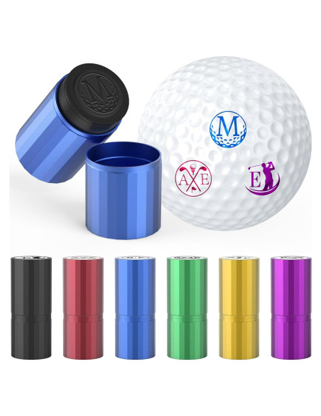 Sello de Pelota de Golf Personalizado UNIGIFTIME Azul