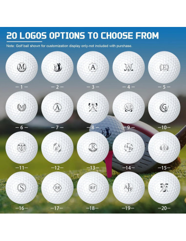 Sello de Pelota de Golf Personalizado UNIGIFTIME Azul