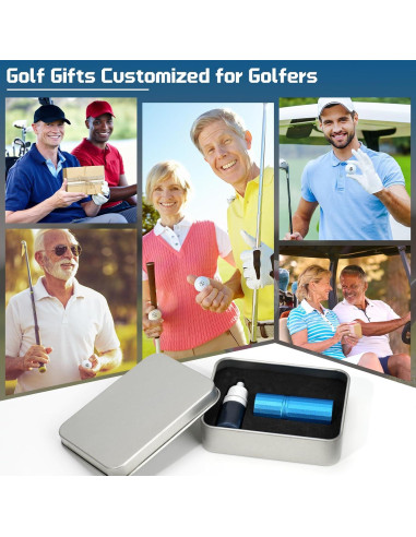 Sello de Pelota de Golf Personalizado UNIGIFTIME Azul