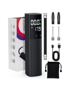 Bomba de Pelotas Eléctrica Genérico BP con Manómetro y Luz LED