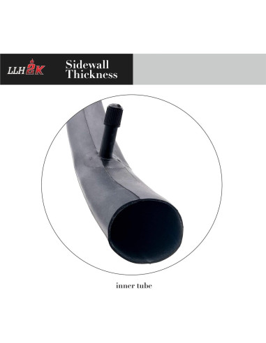 Tubo de Bicicleta 26" LLH2K 1.95 con Kit de Reparación
