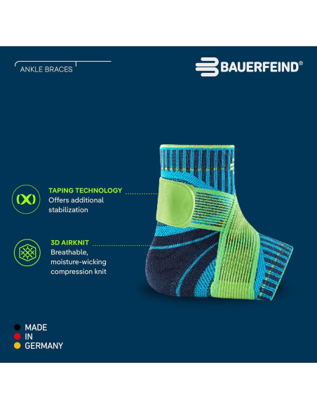 Soporte de Tobillo Bauerfeind Grande Derecho - Compresión Ligera