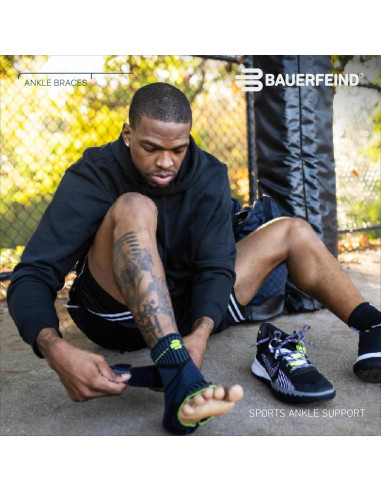 Soporte de Tobillo Bauerfeind Grande Derecho - Compresión Ligera