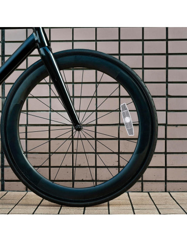 4 Reflectores de Radios de Bicicleta Qulkws - Seguridad Nocturna