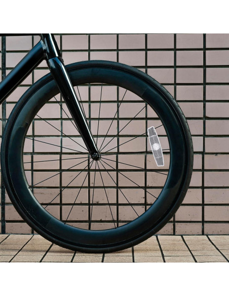 4 Reflectores de Radios de Bicicleta Qulkws - Seguridad Nocturna