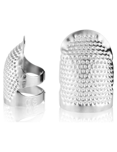 Dedales Ajustables de Acero Inoxidable Xyembu - 2 Pcs