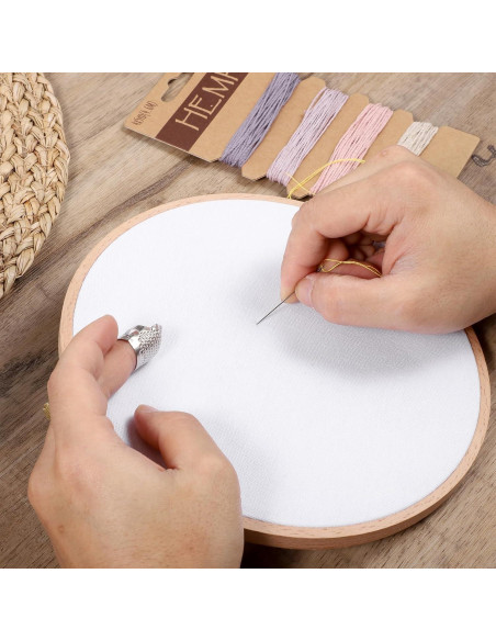 Dedales Ajustables de Acero Inoxidable Xyembu - 2 Pcs