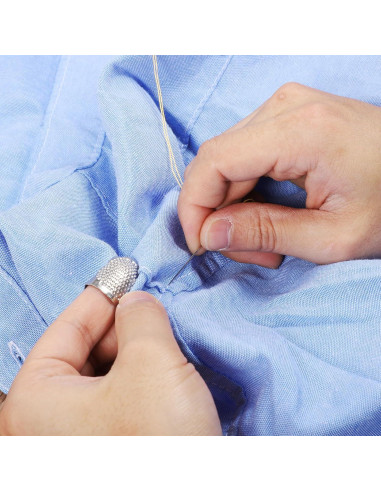 Dedales Ajustables de Acero Inoxidable Xyembu - 2 Pcs