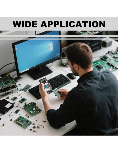 Probador de Transistores DROK - Medidor LCR Multifuncional