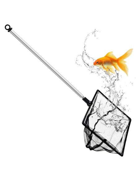 Red de Acuario Extensible Grepol 9-24 Pulgadas Nylon Acero