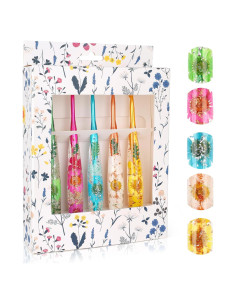 Juego de Ganchillos Coopay 5 PZS Ergonomicos 4-6mm con Estuche